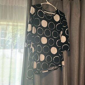 Polka dot tunic